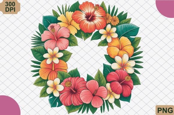 Choosing the Right Summer Floral Wreath PNG for Professional and DIY Projects