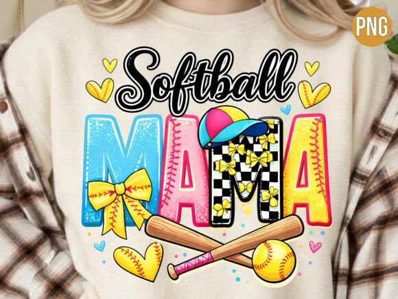 Colorful Softball Mama Leopard Shirt PNG: A Guide to High-Quality Digital Design
