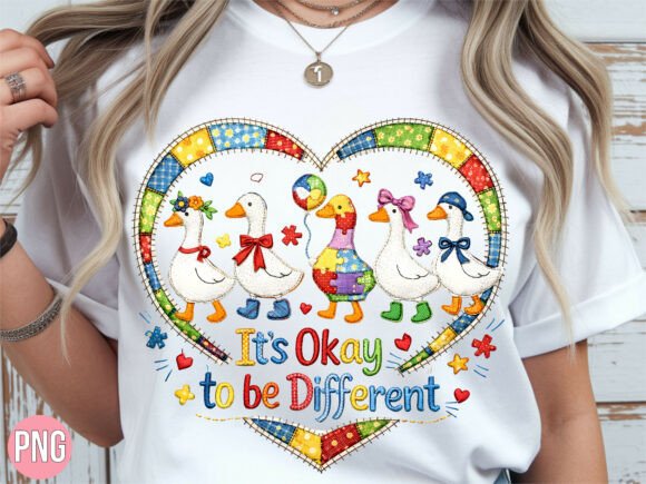 Embracing Uniqueness with the It is Okay to Be Different Duck PNG