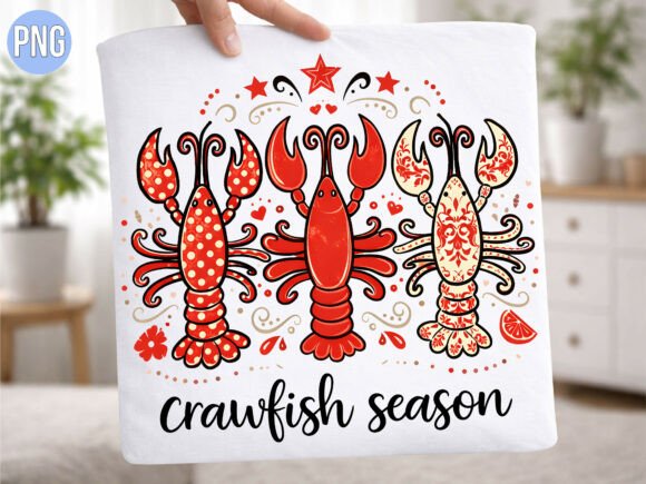 Evaluating the Crawfish Season Seafood Boil Design PNG for Creative Projects