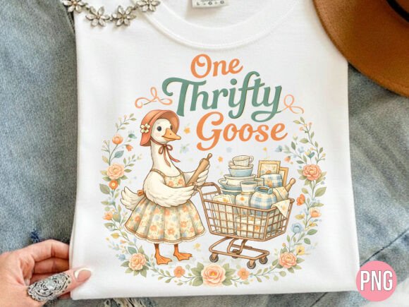 Evaluating the One Thrifty Goose Vintage Aesthetic PNG for Professional Design Workflows