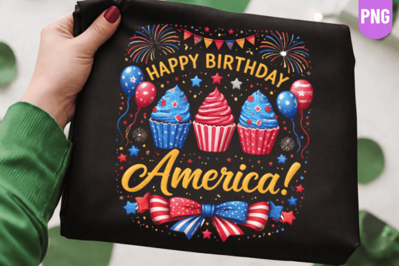 Happy Birthday America Shirt, Independent Design: Elevating Patriotic Apparel with Professional Sublimation