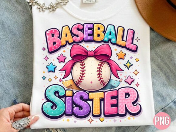 Integrating the Baseball Sister Sports Fan Game Day PNG into Your Creative Workflow