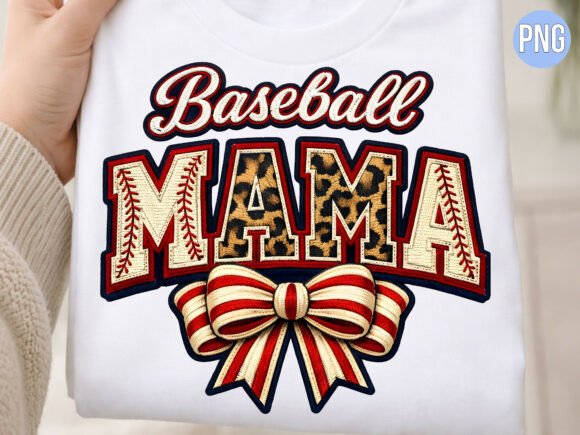 Understanding the Baseball Mama Leopard Stitch Bow PNG for Digital Crafting