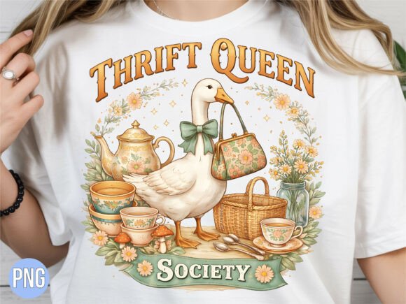 Unlocking Creative Potential with the Thrift Queen Society Duck Cottage PNG